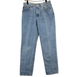 VTG 90s Polo Jeans Co Ralph Lauren Relaxed Fit Light Wash Denim Women Size 12x31